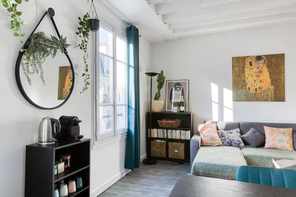 Nice Flat With Billard And View París Exterior foto